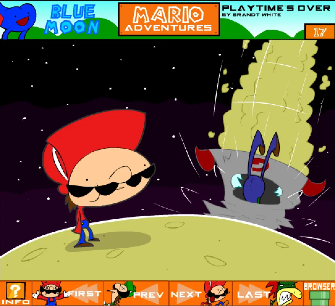 Mario Adventures 'Galaxy 2 Electric Boogaloo'