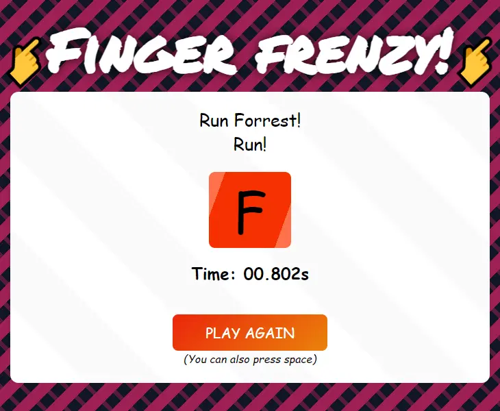 Finger Frenzy!