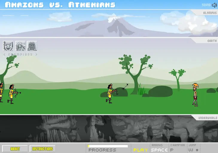 Amazons Vs. Athenians