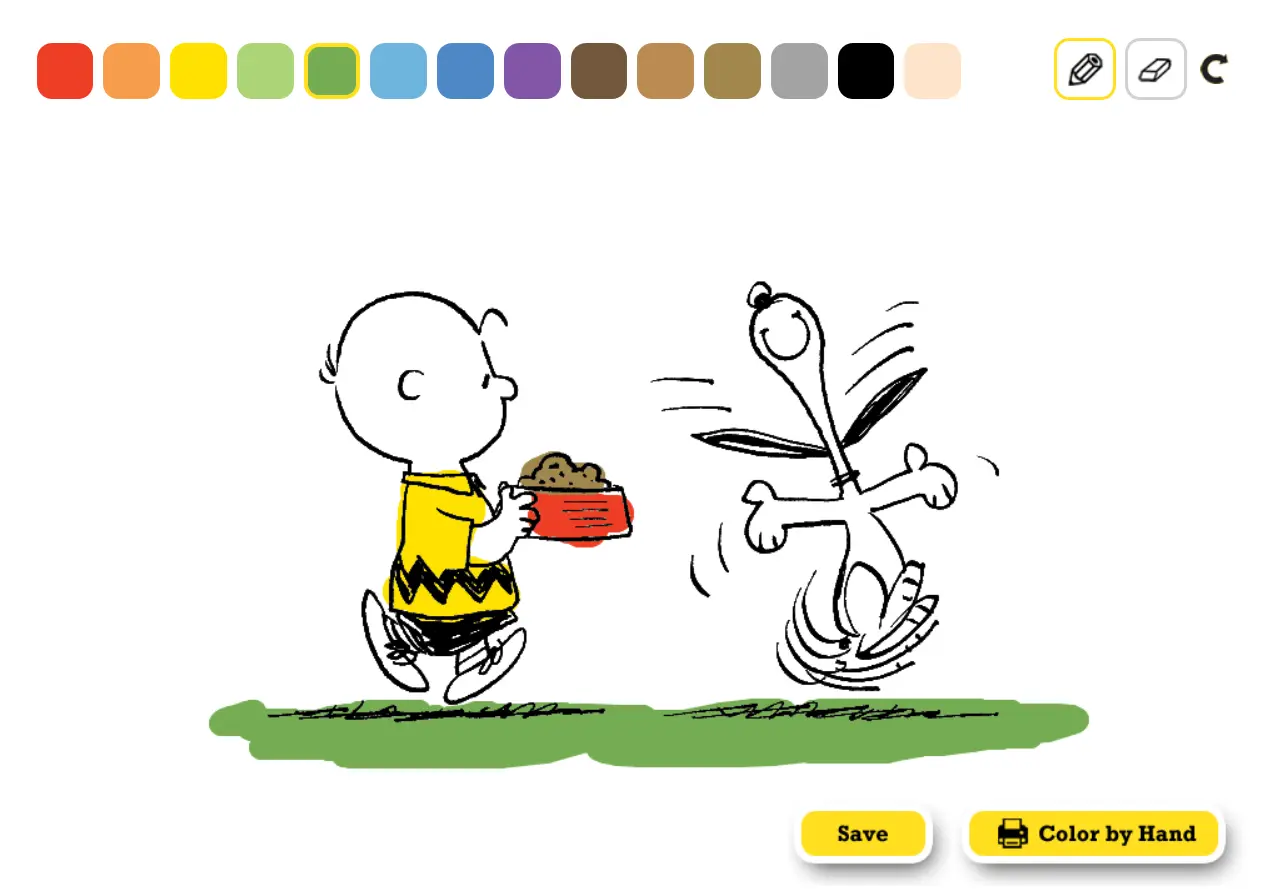 Peanuts Coloring Pages