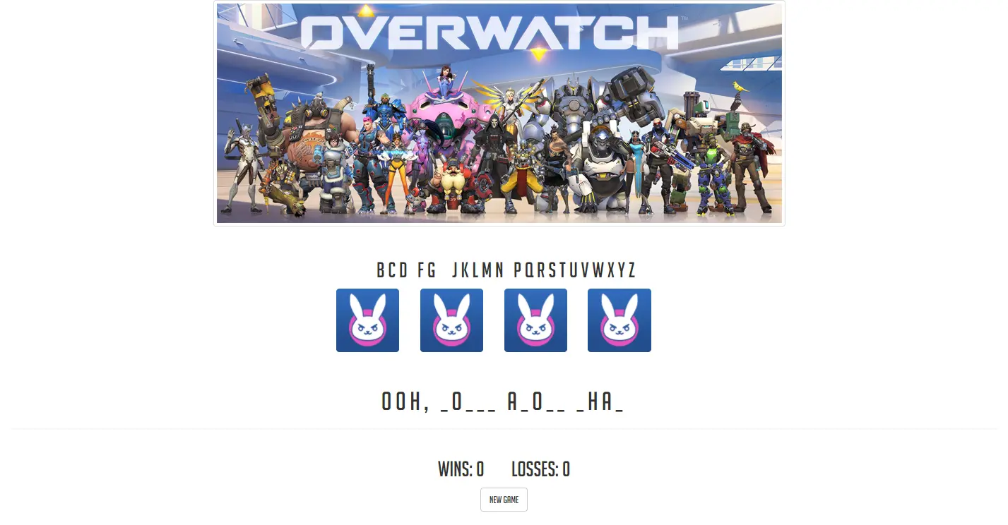 Overwatch Hangman