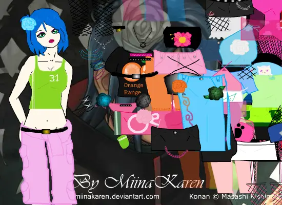 dress up konan