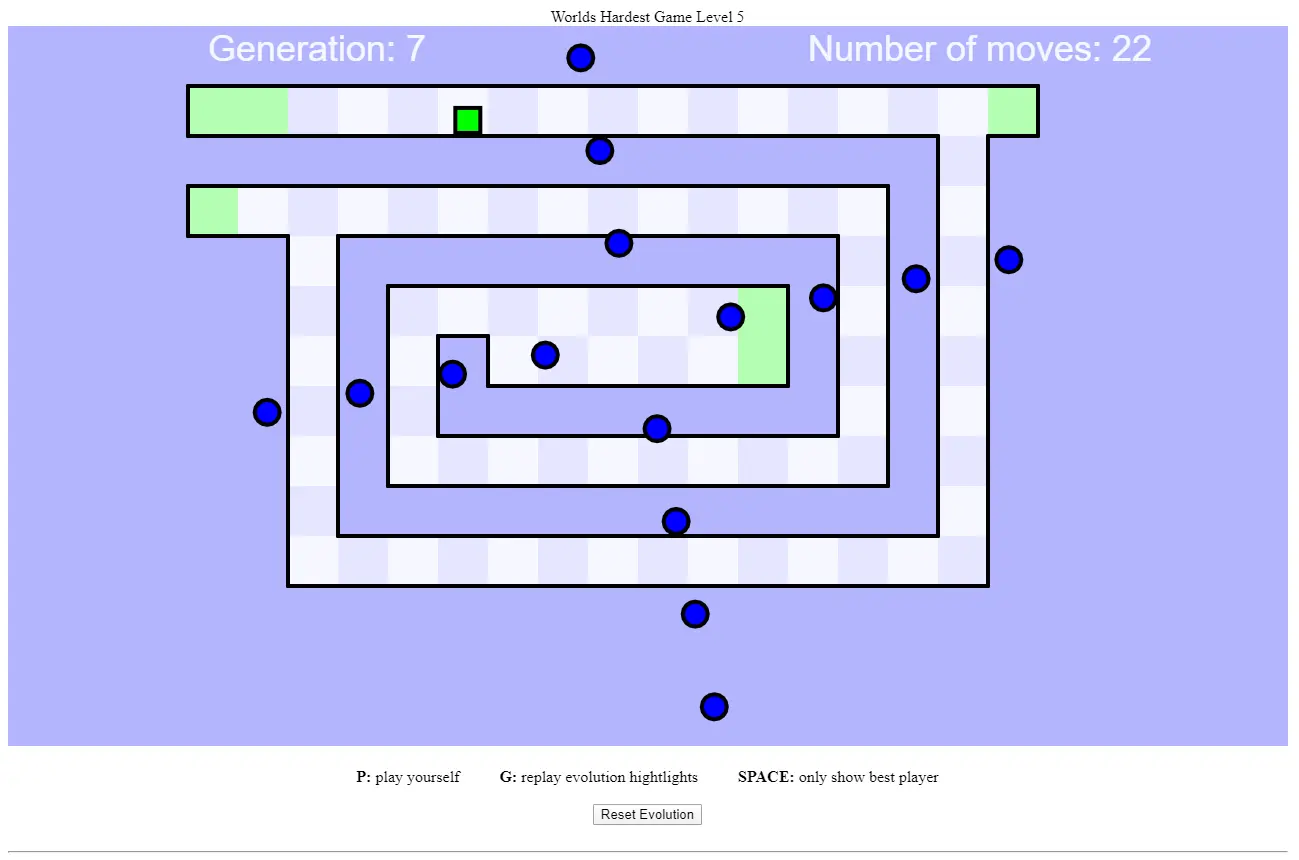 AI Learns To Play The Worlds Hardest Game Level 5