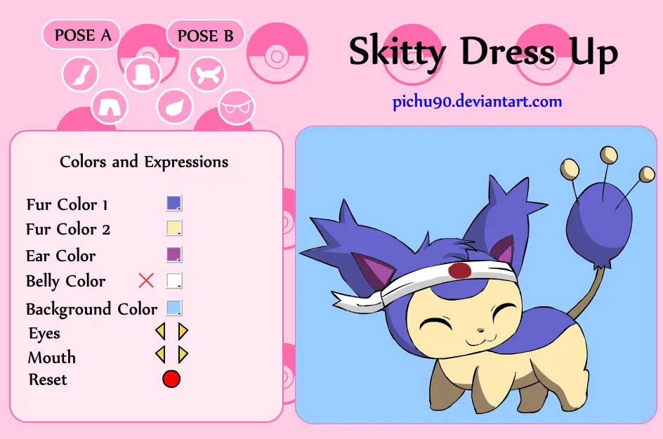 Skitty Dressup
