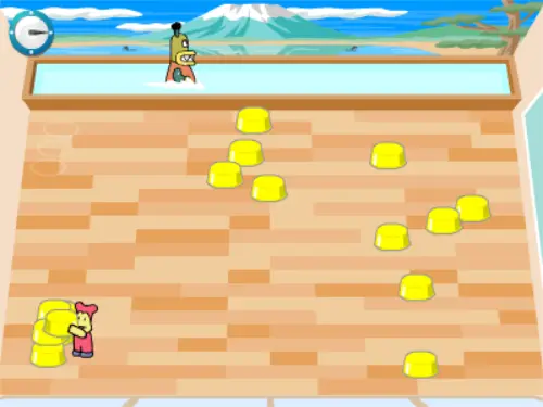 其の六 おめでた温泉おけピラミッド大作戦