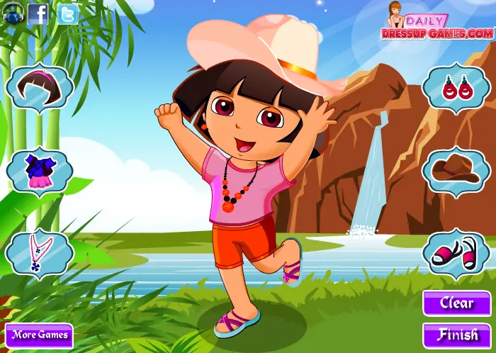Dora Explorer Adventure Dressup