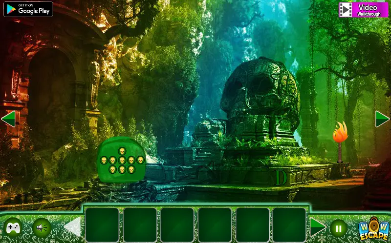 Ghastly Skull Forest Escape