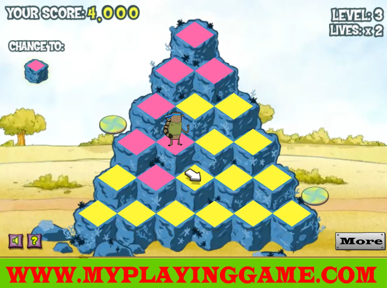 Regular Show Challengers Mountain