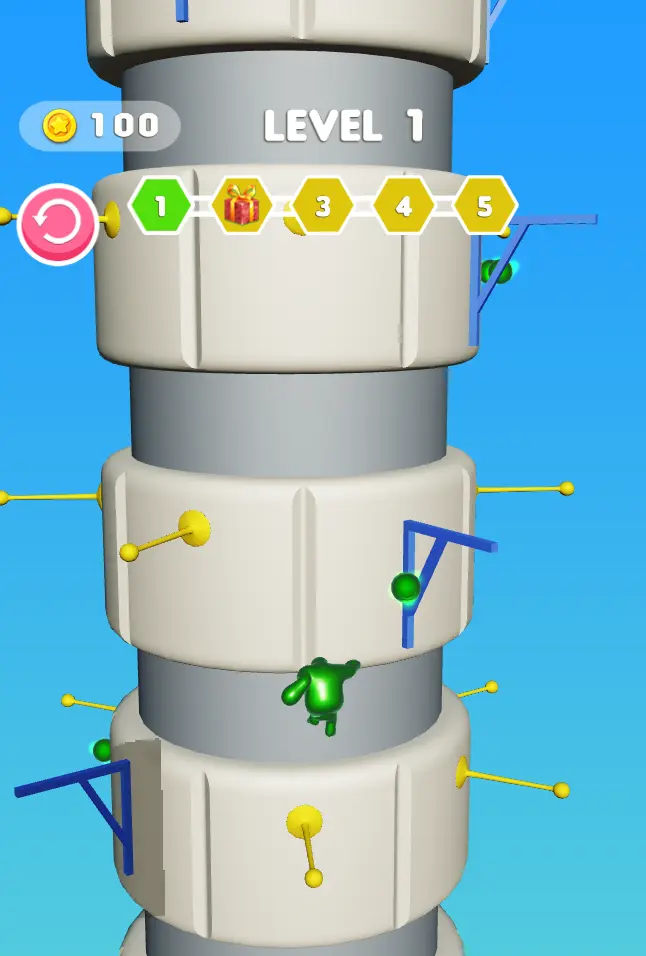 Blob Climbing