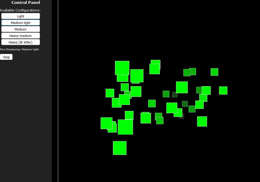 PureMVC JavaScript Demo: Box Splash