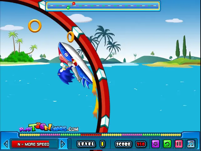 Sonic Jetski Race