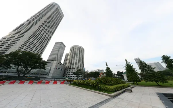 The Civilian War Memorial Park Singapore (360 Pano)