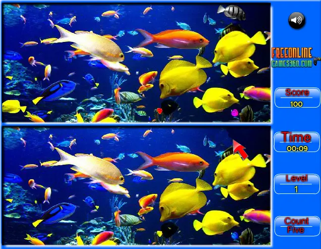 Fish Spot The Difference