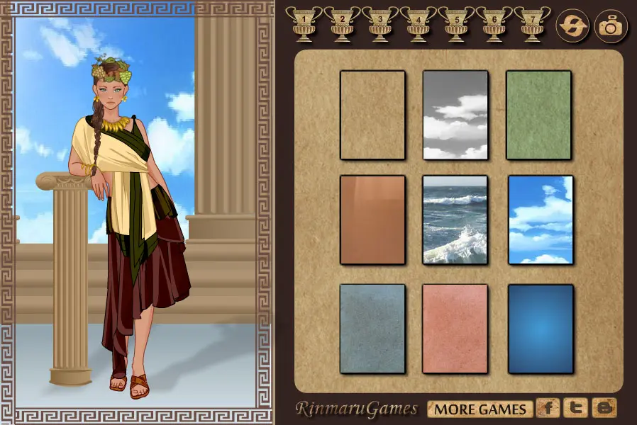Ancient Greek Costume Creator