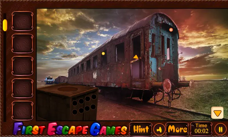 Abandoned Train Treasure Escape