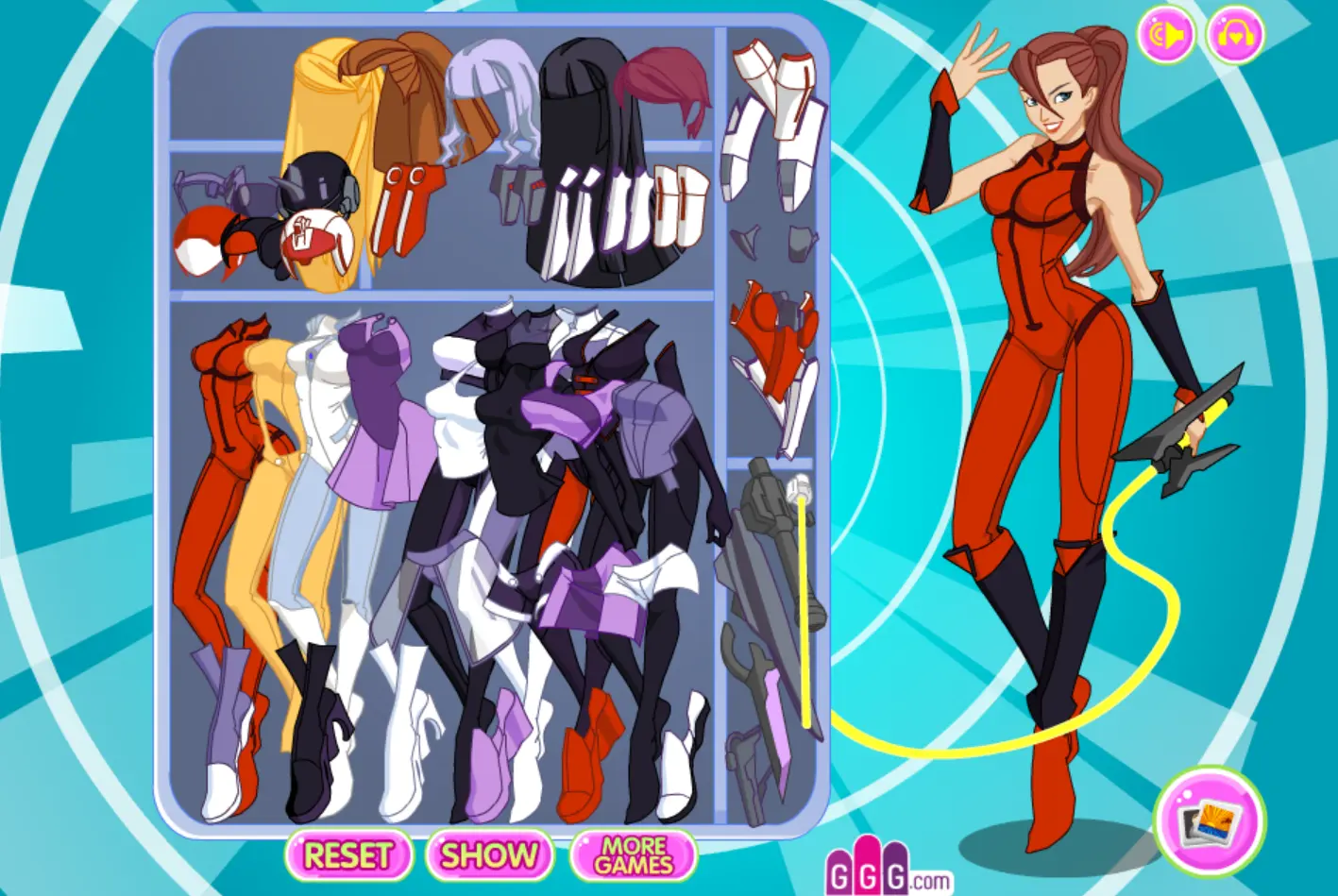 Mecha Girl Dress Up