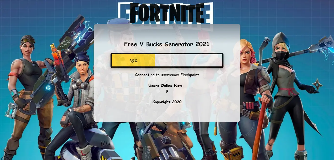Free V Bucks Generator 2021