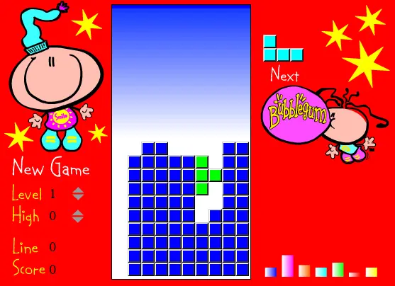Bubblegum Tetris