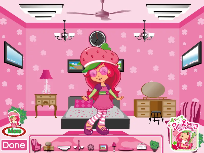 Strawberry Shortcake Room Decoration