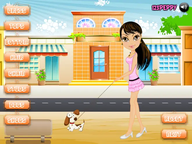 Puppy Walk Dressup