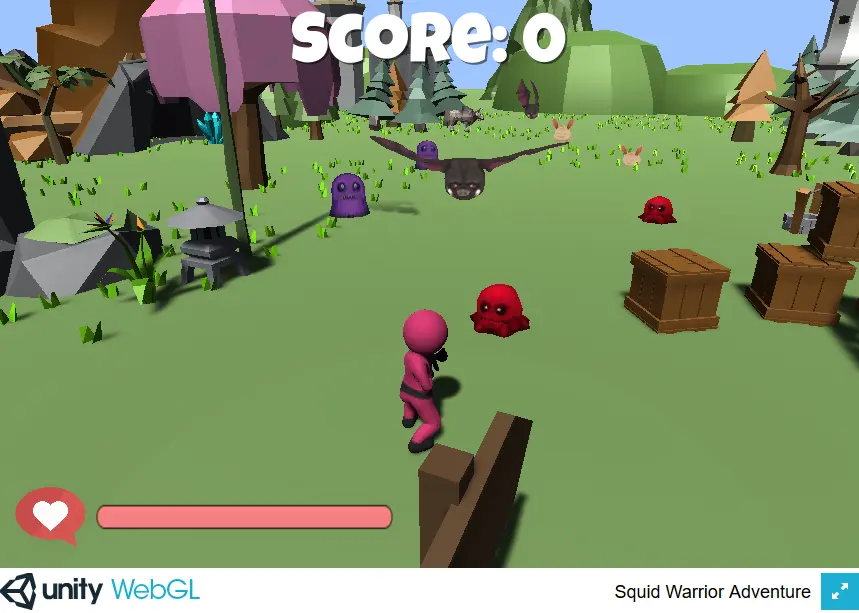 Squid Warrior Adventure