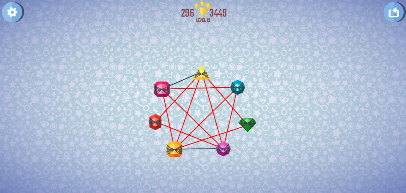 Untangle the Gems