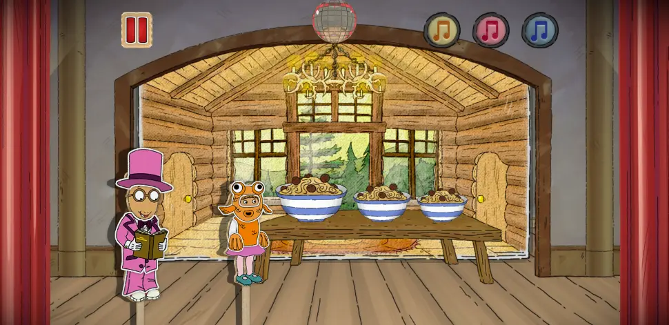 Arthur's Puppet Theater: Goldilocks and the Three Bears
