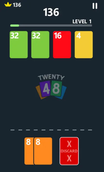 Twenty48 Solitaire