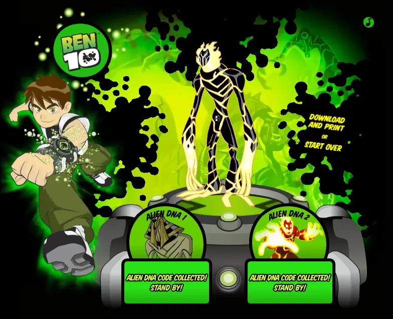 Ben 10 DNA Lab Remake