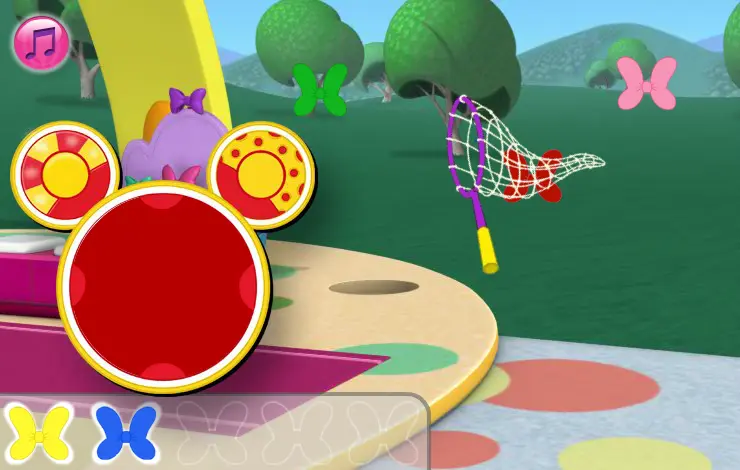 Minnie's Flutterin' Butterfly Bow Game