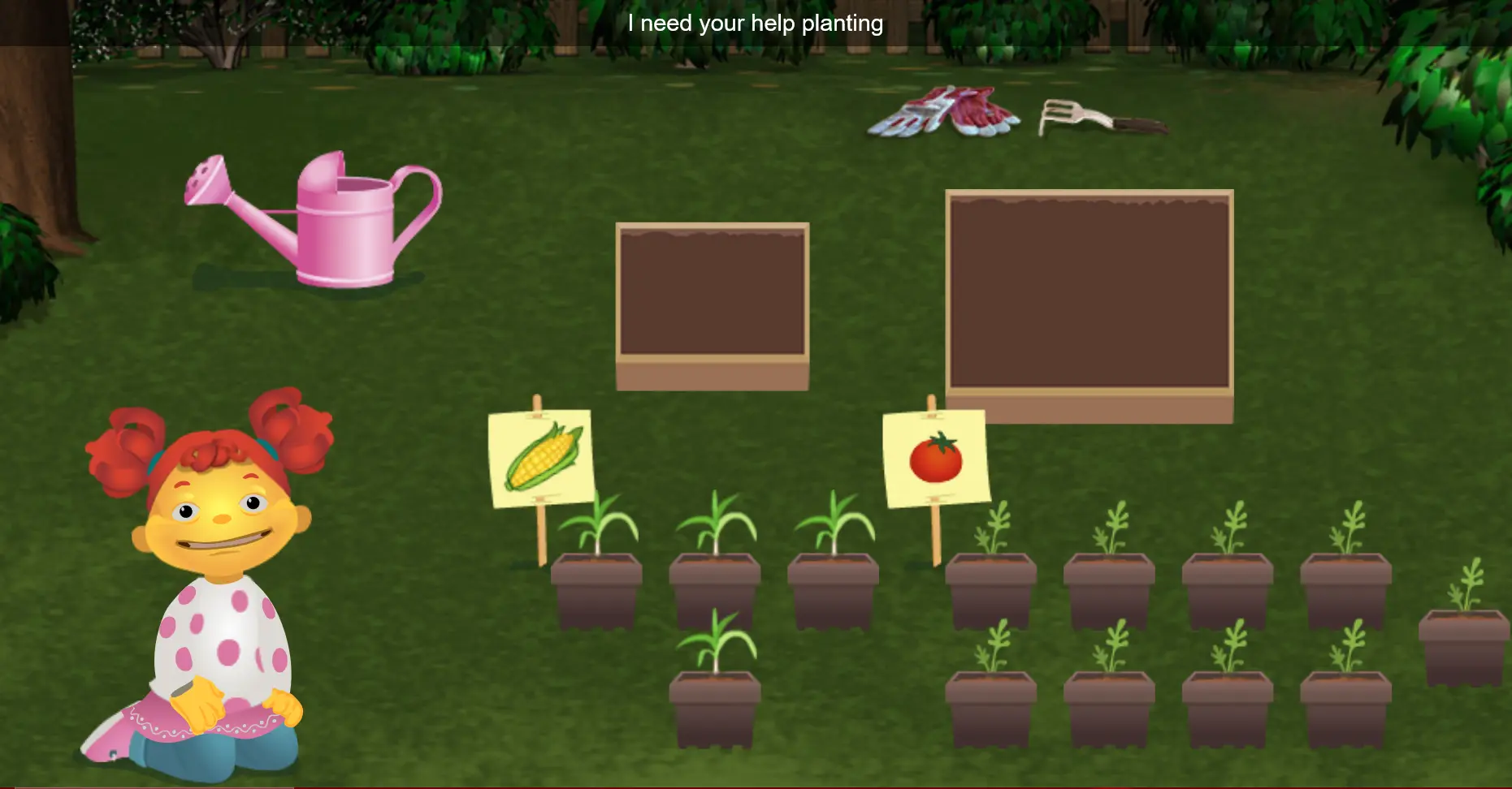 Sid the Science Kid: Vegetable Planting