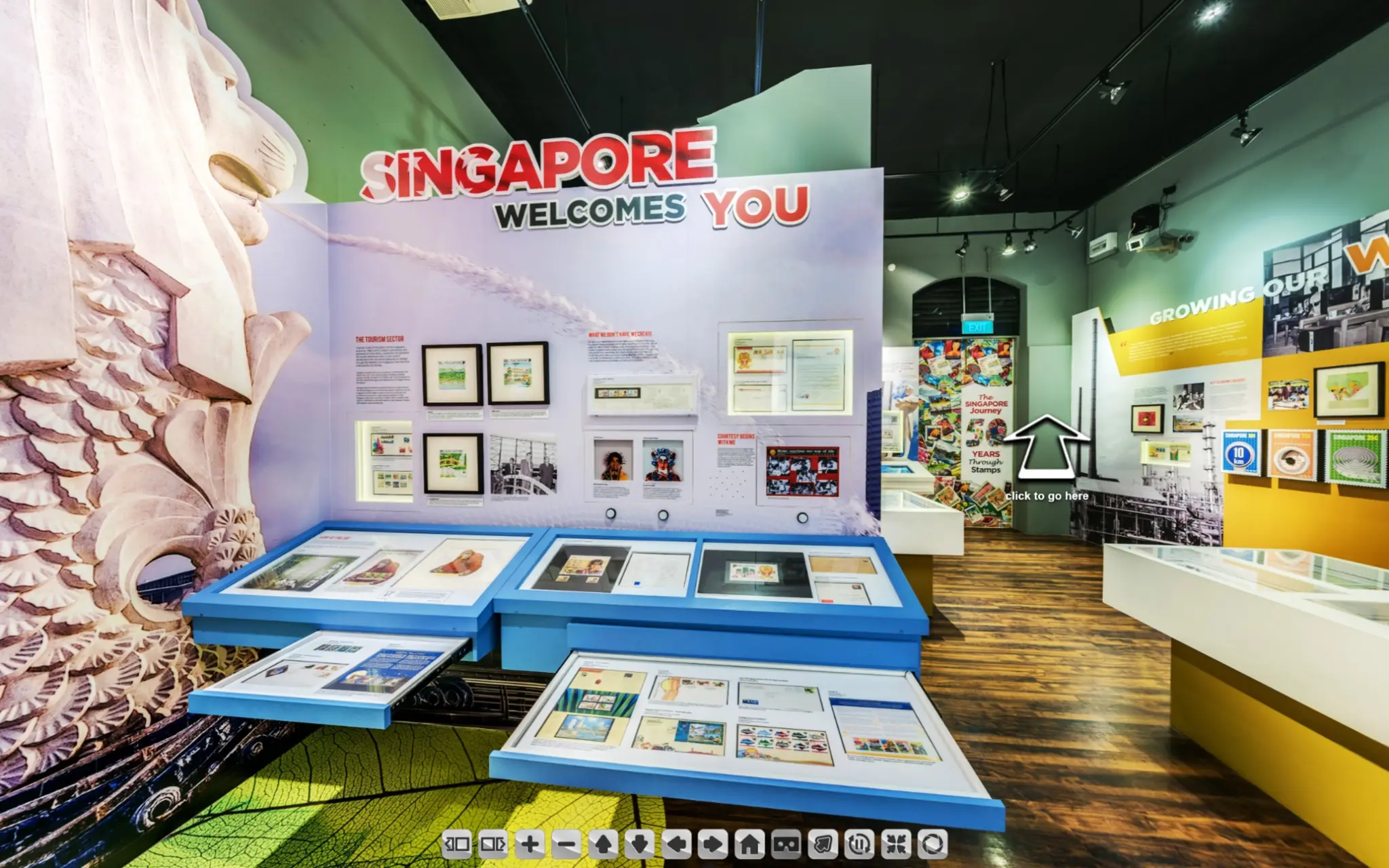 The Singapore Journey: 50 Years Through Stamps - Gallery 2