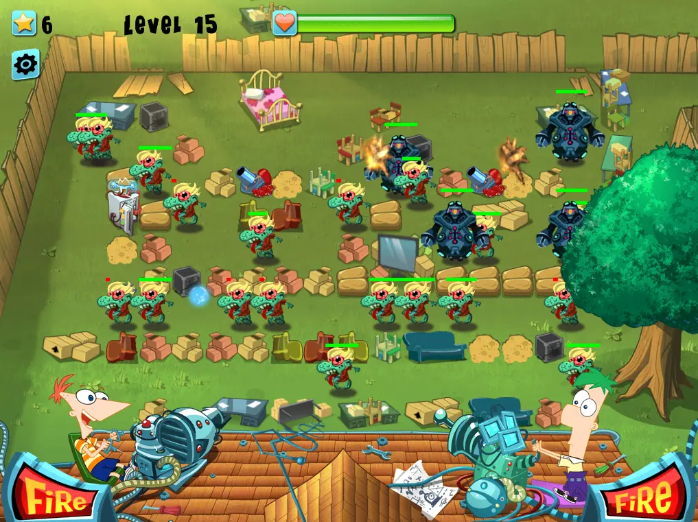 Phineas and Ferb: Backyard Defense