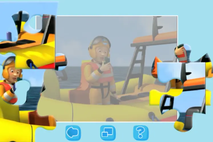 Fireman Sam Jigsaw - Alarm On The Beach