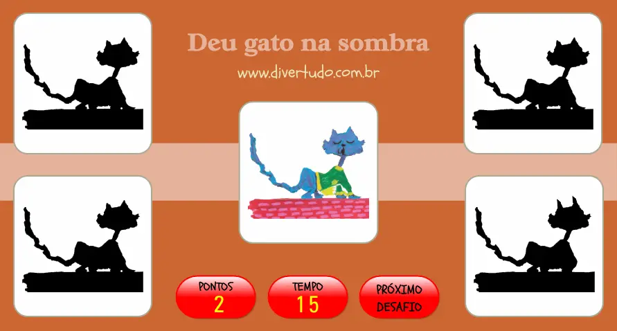 Deu gato na sombra