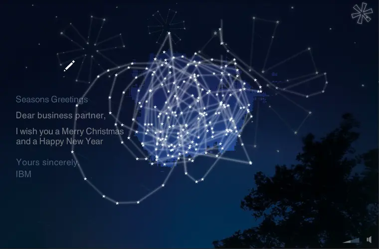 IBM Xmas Card