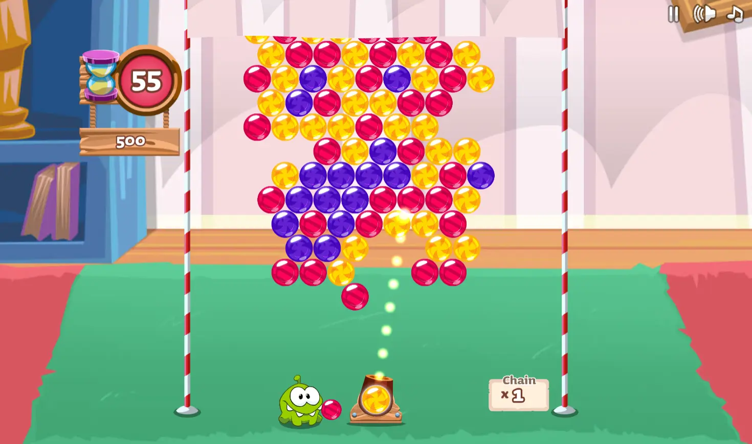 Om Nom Bubbles