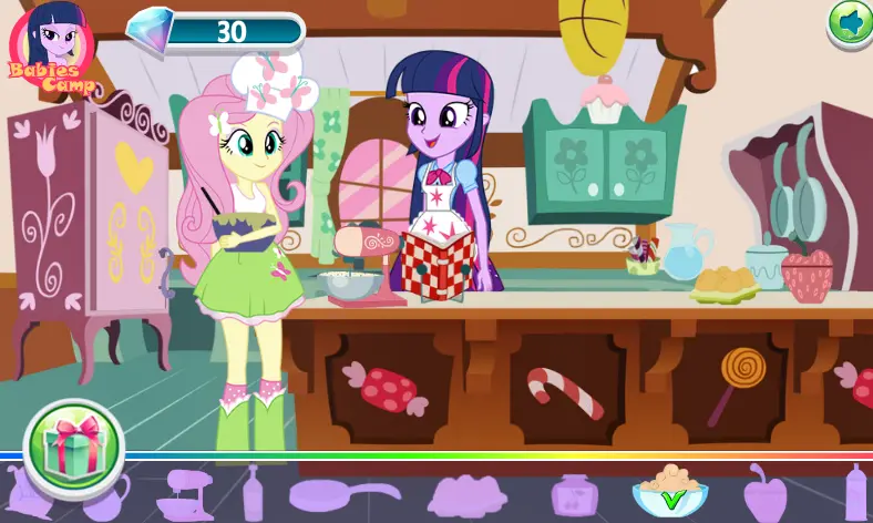 Equestria Cooking Cake