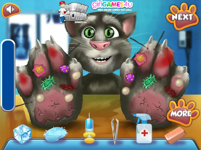 Talking Tom Hand Doctor