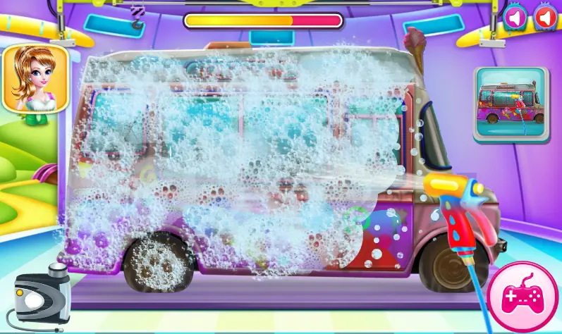 Girly Ice Cream Truck Car Wash