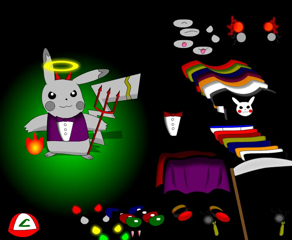 Evil Pikachu Dress Up