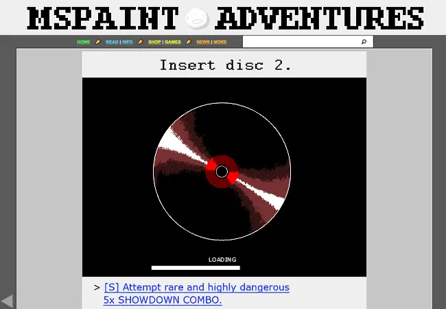 Insert disc 2.