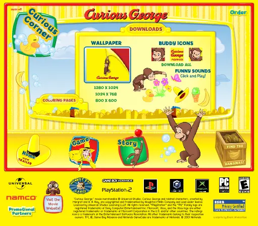Curious George (Namco)