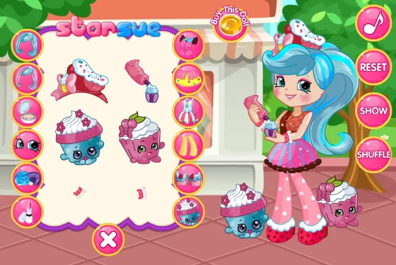 Chef Club Shopkins Shoppies Jessicake