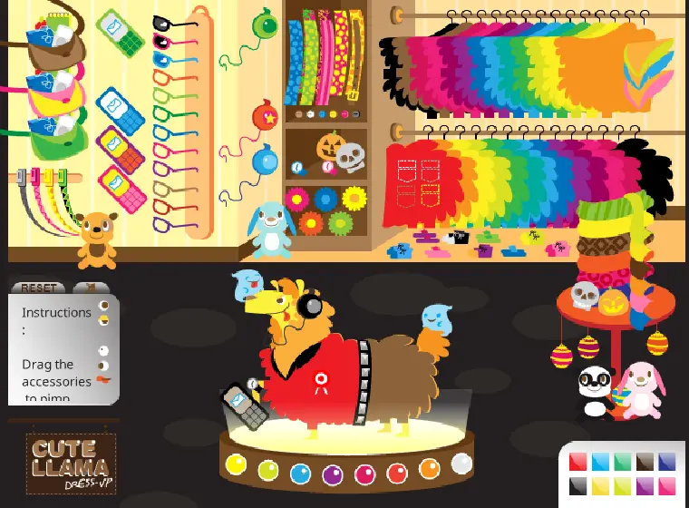 Cute Llama DressUp