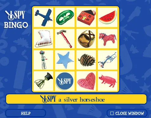 I Spy Bingo