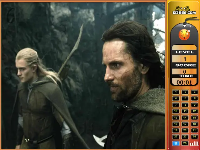 The Lord of the Rings - Find the Numbers