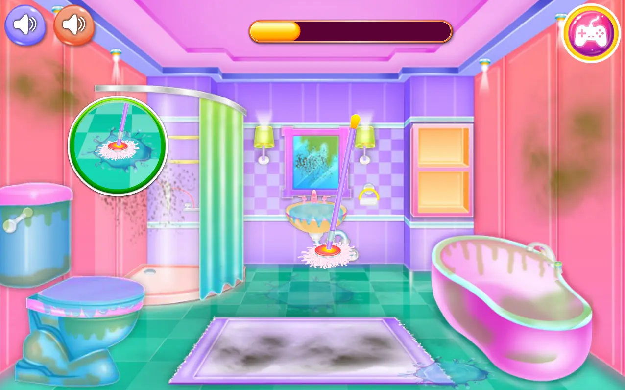 Bathroom Cleaning Time