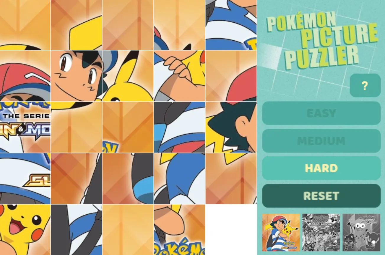 Pokémon Picture Puzzler