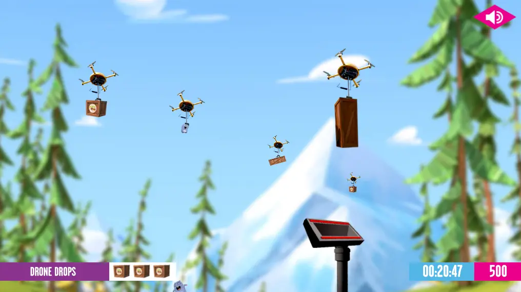 Grizzy and the Lemmings: Drone Drop